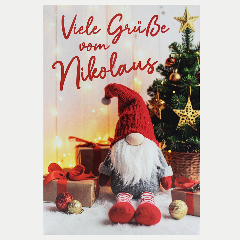 Nikolauskarte Wichtel