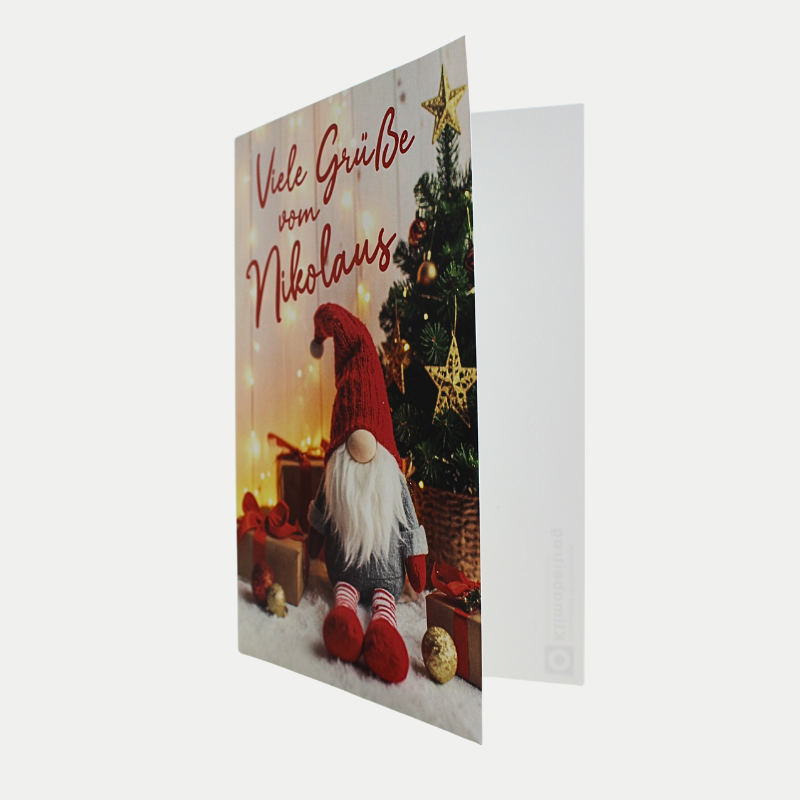 Grußkarte 06.12. Nikolaus