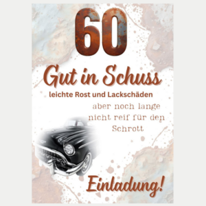 Einladung 60 Jahre