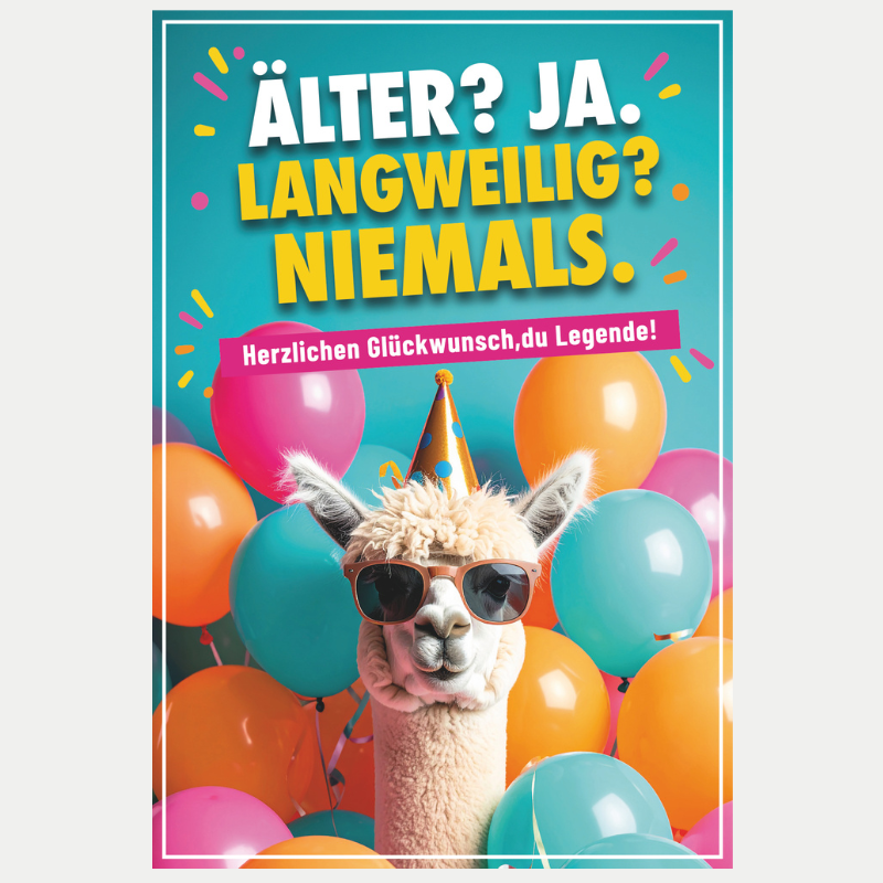 Älter? Ja. Langweilig? Niemals.