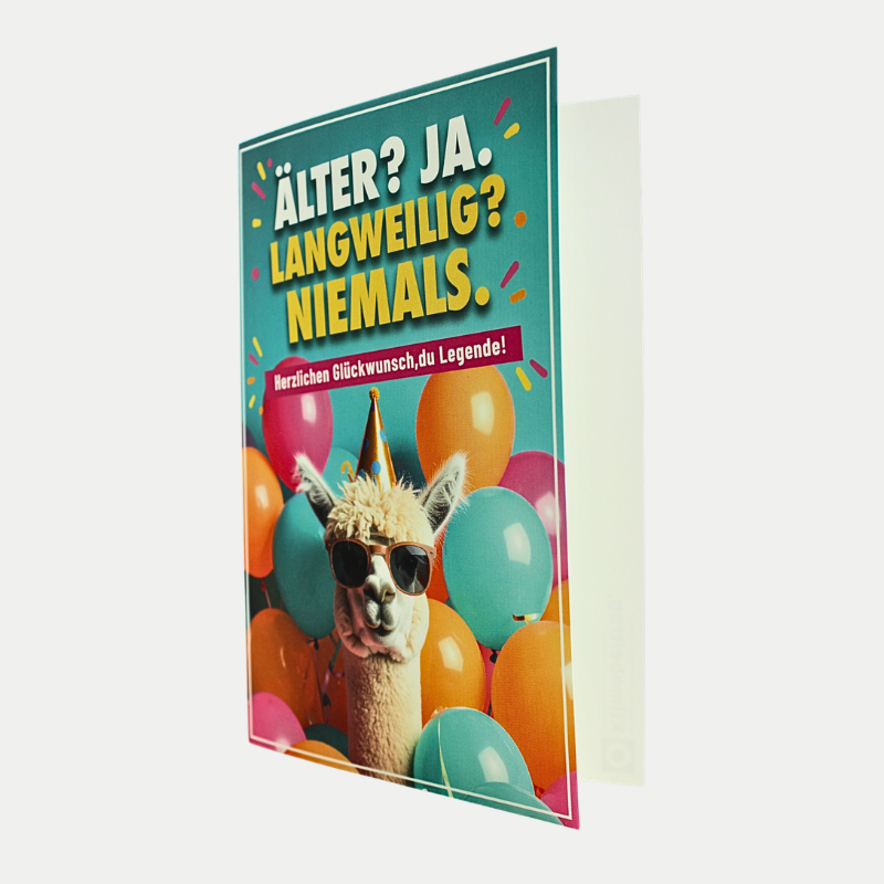 Älter? Ja. Langweilig? Niemals.