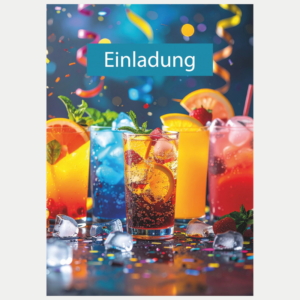 Einladung Cocktail