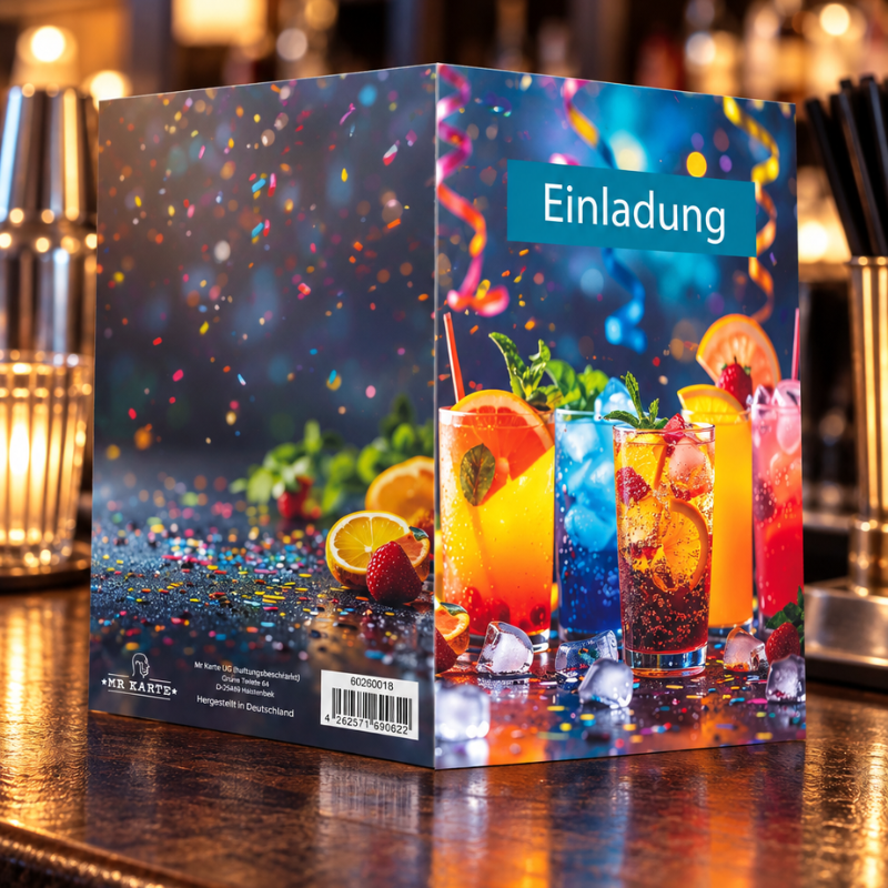 Einladung Cocktail